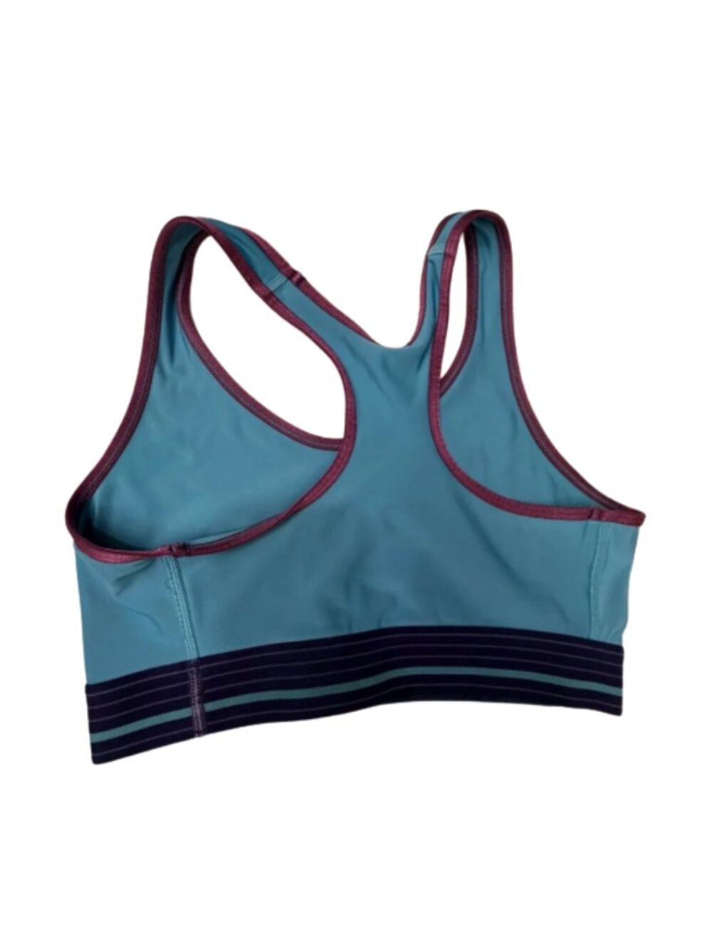 Under Armour Sports Bra Duo Women's Small Blue & Black/Gray Reversible Gym Fit - Picture 3 of 9